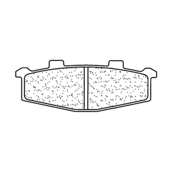 Plaquettes de frein CL BRAKES Racing métal fritté - 2389RX3