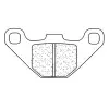 Plaquettes de frein CL BRAKES Quad métal fritté - 2469ATV1