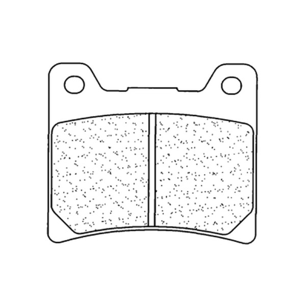 Plaquettes de frein CL BRAKES Racing métal fritté - 2283RX3