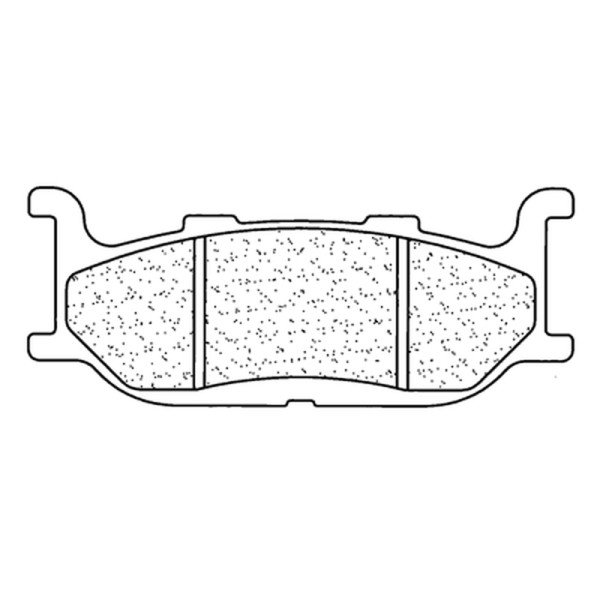 Plaquettes de frein CL BRAKES route métal fritté - 2391A3+