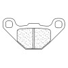 Plaquettes de frein CL BRAKES Racing métal fritté - 2472RX3