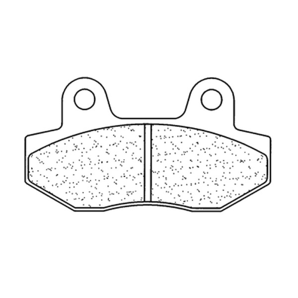 Plaquettes de frein CL BRAKES Racing métal fritté - 2621RX3