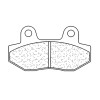 Plaquettes de frein CL BRAKES Racing métal fritté - 2621RX3