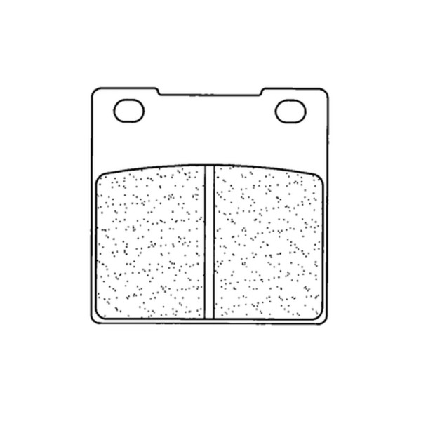 Plaquettes de frein CL BRAKES Racing métal fritté - 2282RX3