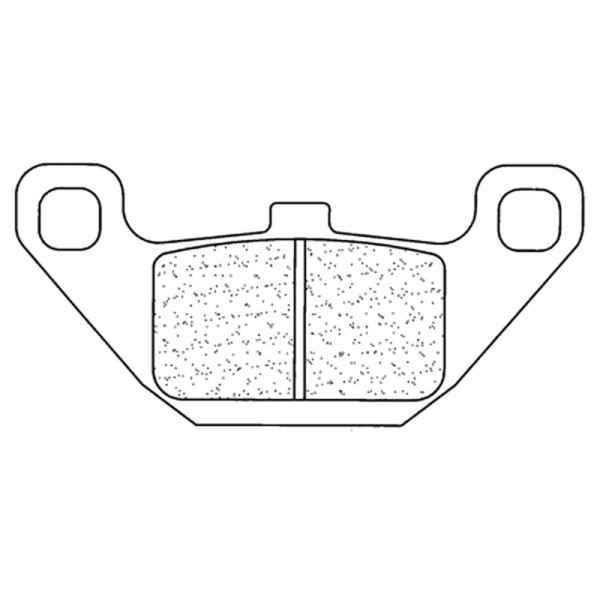 Plaquettes de frein CL BRAKES route métal fritté - 2285A3+