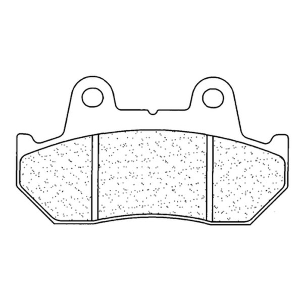Plaquettes de frein CL BRAKES Racing métal fritté - 2289RX3