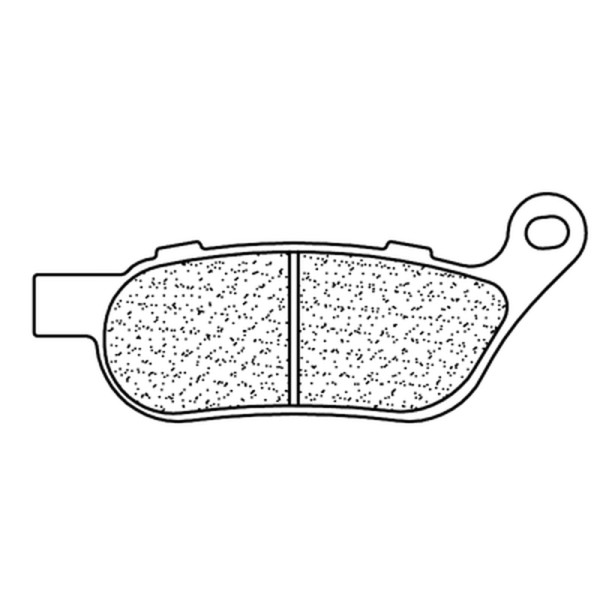 Plaquettes de frein CL BRAKES Racing métal fritté - 1213RX3
