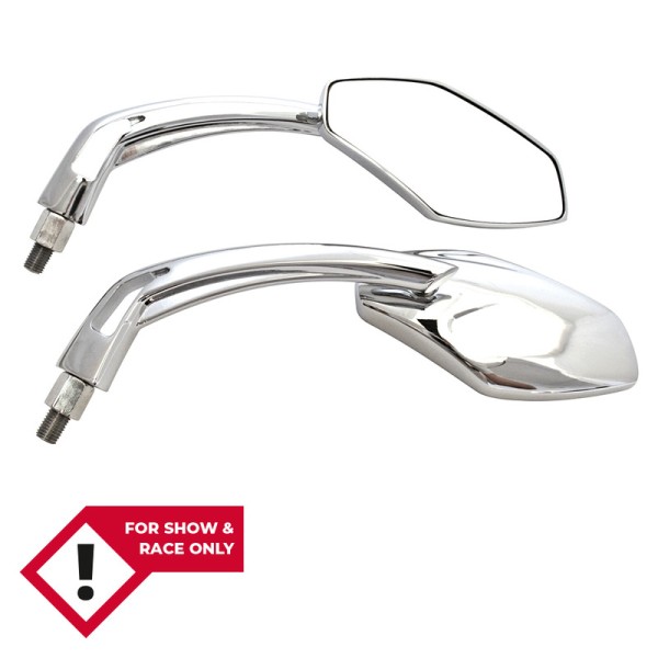 Rétroviseur de guidon HIGHSIDER smart Luca - chrome