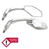 Rétroviseur de guidon HIGHSIDER smart Luca - chrome