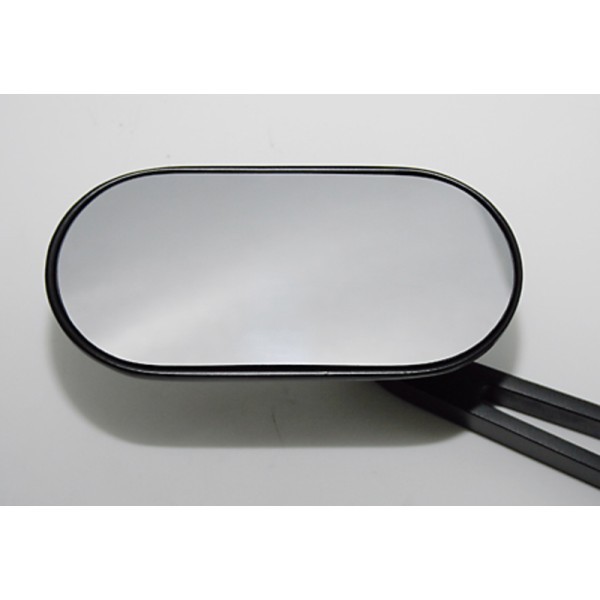 Rétroviseur de guidon HIGHSIDER smart ovale - noir