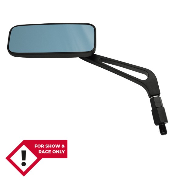 Rétroviseur de guidon HIGHSIDER smart carré - noir
