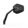 Rétroviseur sur guidon HIGHSIDER pro Esagano-RS - noir/noir