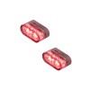 Feu arrière/clignotant LED HIGHSIDER pro Little Star-MX Pro Module 3en1 homologué - verre fumé - la paire