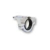 ADAPTATEUR BOITIER ALPHA HIGHSIDER DIAMETRE 22 OU 25.4mm COULEUR CHROME