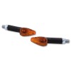 Clignotant HIGHSIDER smart Peak homologué - verre orange - la paire