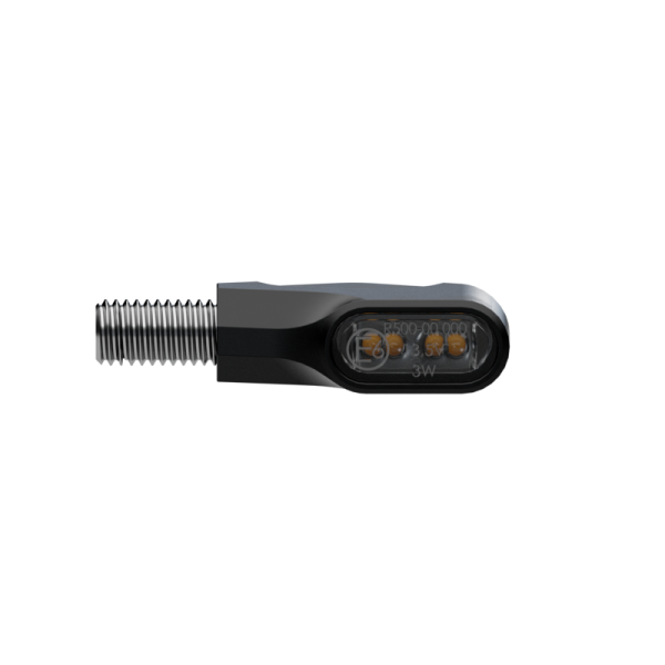 Clignotant LED HIGHSIDER pro Ventura-X homologué - verre fumé - la paire