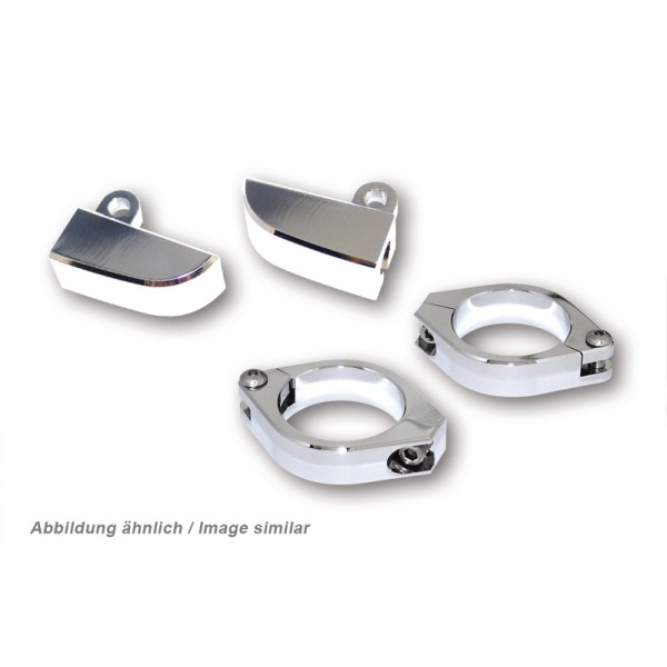 Jeu de supports de clignotant M8 HIGHSIDER pro - 42-43 mm