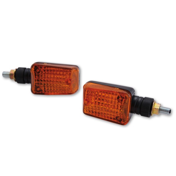 Clignotant HIGHSIDER smart Mini homologué - verre orange - la paire