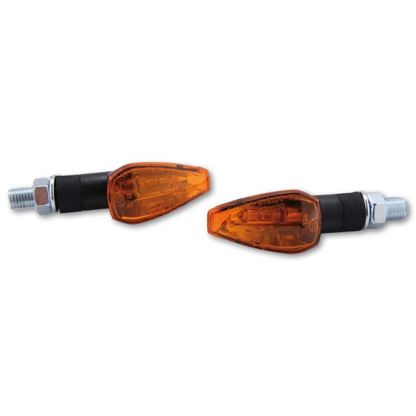 Clignotant HIGHSIDER smart Peak homologué - verre orange - la paire