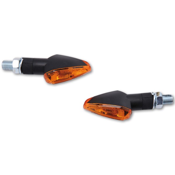 Clignotant HIGHSIDER smart Peak homologué - verre orange - la paire
