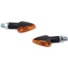 Clignotant HIGHSIDER smart Peak homologué - verre orange - la paire