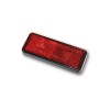 Catadioptre HIGHSIDER smart avec film adhésif - rouge