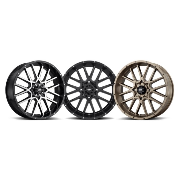 Jante ITP Hurricane 17x7 4x110 5+2 noir mat