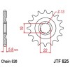 Pignon JT SPROCKETS acier anti-boue 825 - 520