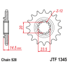 Pignon JT SPROCKETS Acier Anti-bruit 134 - 520