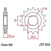 Pignon JT SPROCKETS acier standard 910 - 520