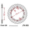 Couronne JT SPROCKETS aluminium ultra-light anti-boue 853 - 520