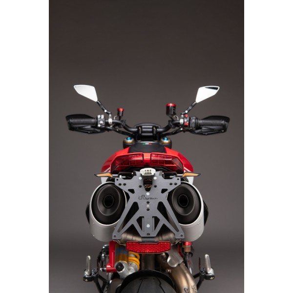 Kit support de plaque réglable LIGHTECH noir Ducati Hypermotard 950