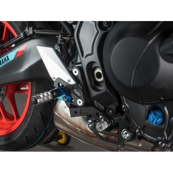 Commandes reculées réglables/repliables LIGHTECH Racing sélection standard - Yamaha MT-09