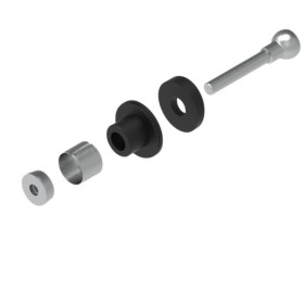 Adaptateur de protection de levier LIGHTECH Ø14 - 15.5mm KTM