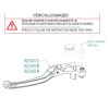Kit de leviers repliables et réglables LIGHTECH - Type J