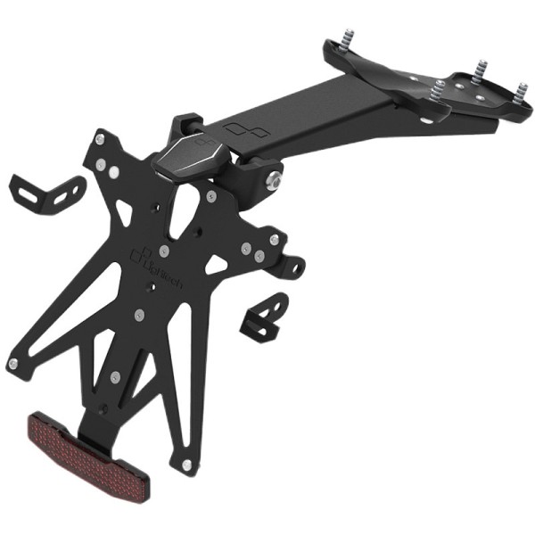 Kit support de plaque LIGHTECH noir - Triumph Speed Triple RS1200