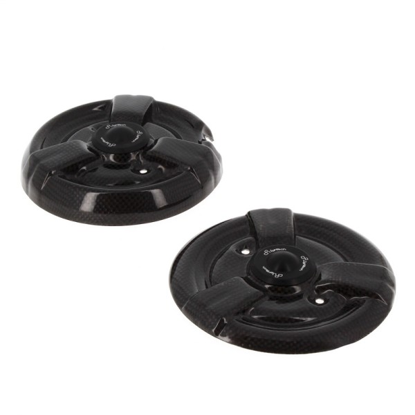 Couvre carter LIGHTECH carbone brillant noir Yamaha T-Max 530