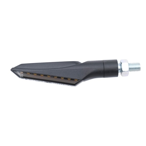 Clignotants+Feu avant LIGHTECH Led plastique ABS noir