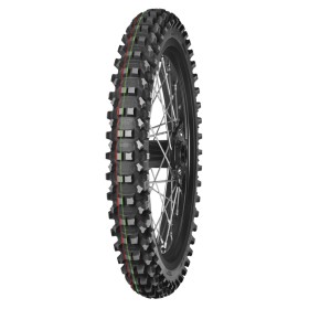 Pneu MITAS TERRA FORCE-MX MH 60/100-14 29M TT MEDIUM HARD TERRAIN RED GREEN NHS