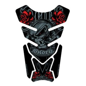 Protection de réservoir MOTOGRAFIX Street Style 4pcs Death or Glory noir