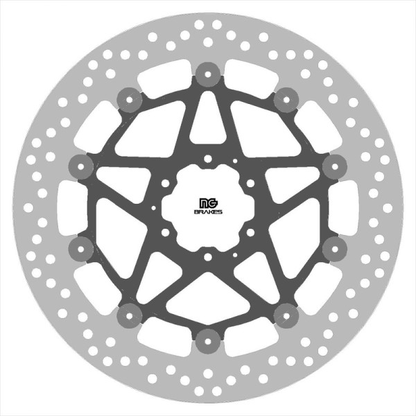 Disque de frein NG BRAKES rond flottant