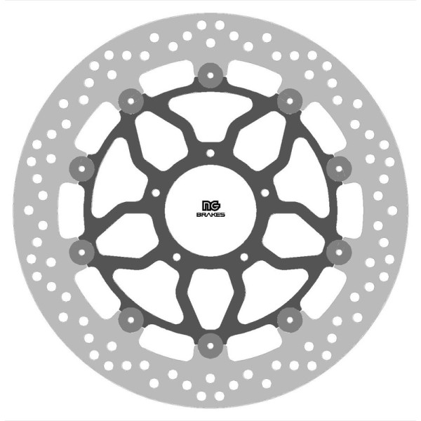 Disque de frein NG BRAKES rond flottant