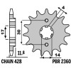 Pignon PBR acier standard 2360 - 428