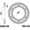 Couronne PBR acier standard 4725 - 428