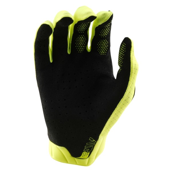 Gants enfant TROY LEE DESIGNS Air - Mono jaune fluo