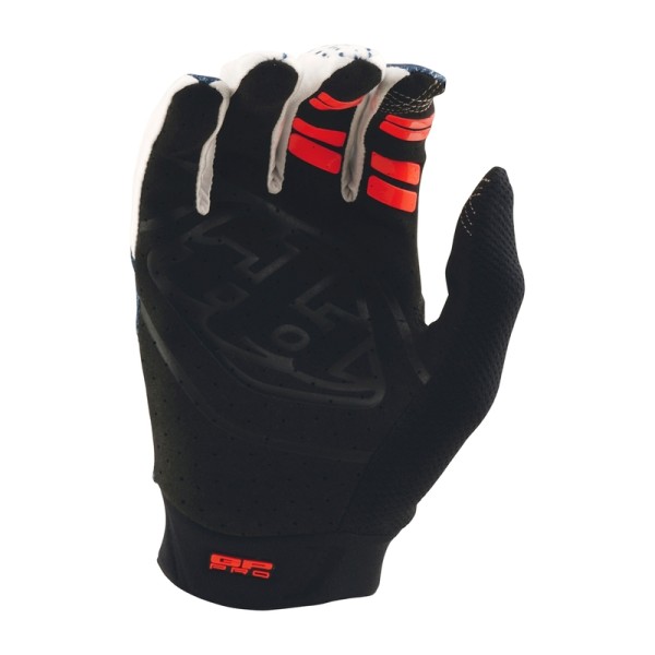 Gants TROY LEE DESIGNS GP Pro - Frames blue/blanc