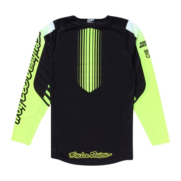 Maillot TROY LEE DESIGNS GP Pro Segment - noir/jaune