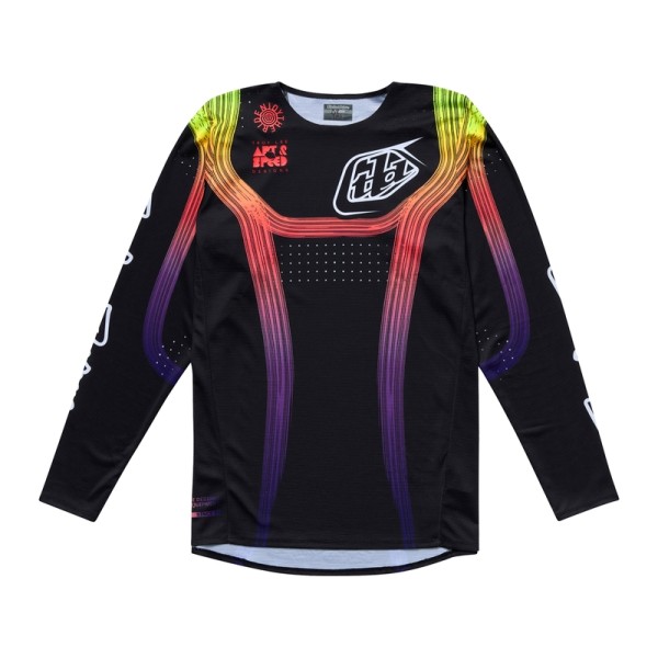 Maillot enfant TROY LEE DESIGNS SE PRO Stripes - noir/multi
