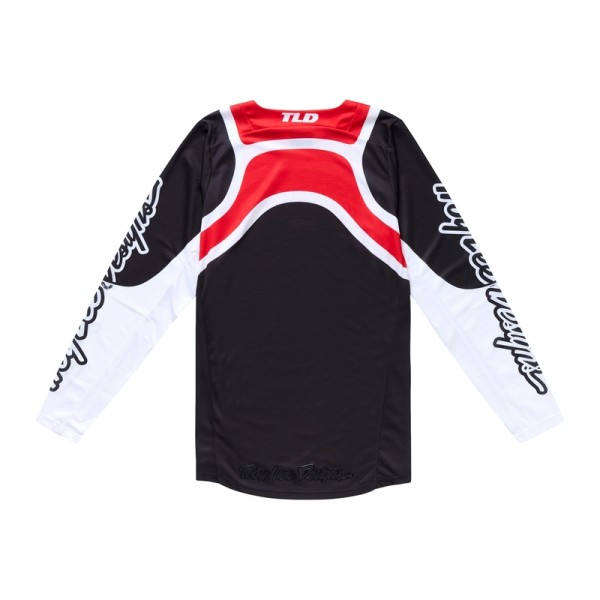Maillot TROY LEE DESIGNS GP Pro Swerve - noir/rouge
