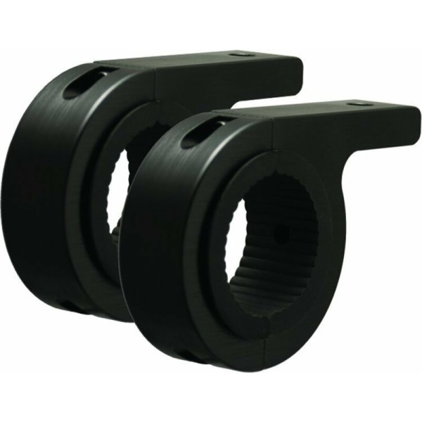 Kit de fixation VISION X tube Ø571mm pour visserie M10 alu noir